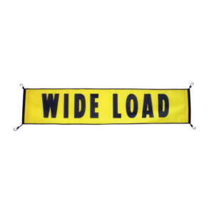 safety banner wide load