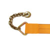 4" x 27' Diamond Weave™ Winch Strap with Item #317 18" Chain Anchor