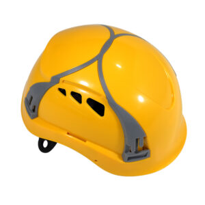 Yellow Side and Top Impact Safety Helmet - Meets ANSI/ISEAZ89.1-2014 and EN12492:2012 - TYPE I & TYPE II - Class C